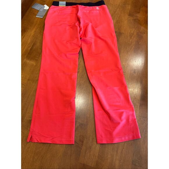 New Woman’s healing hands 360 Nisha coral colored scrub pants size M - Picture 5 of 5